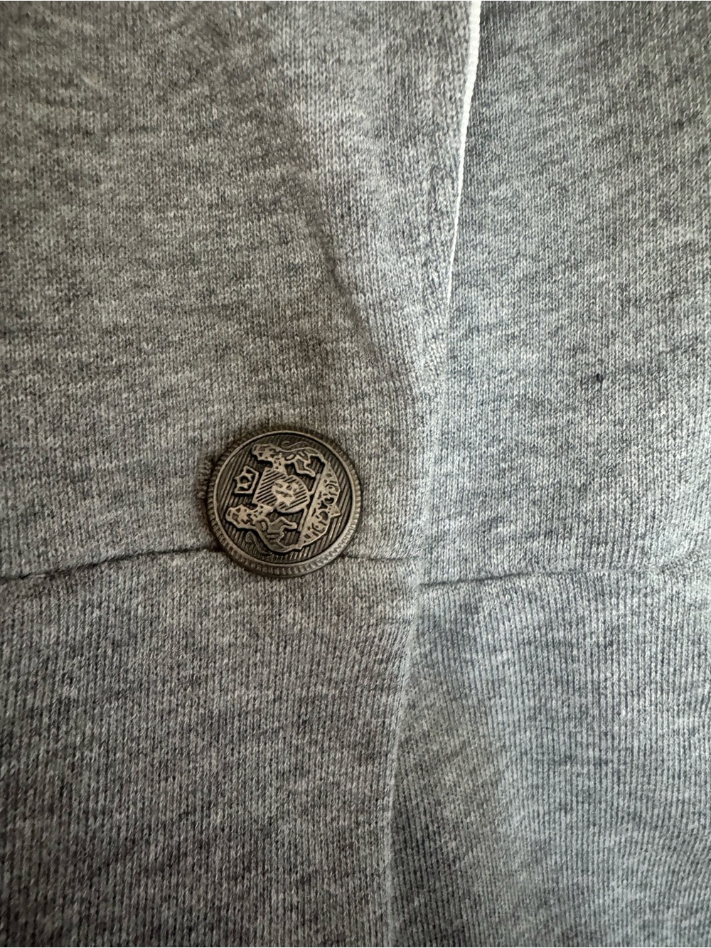torrid Grey Peplum Blazer with White Trim - Picture 8 of 10